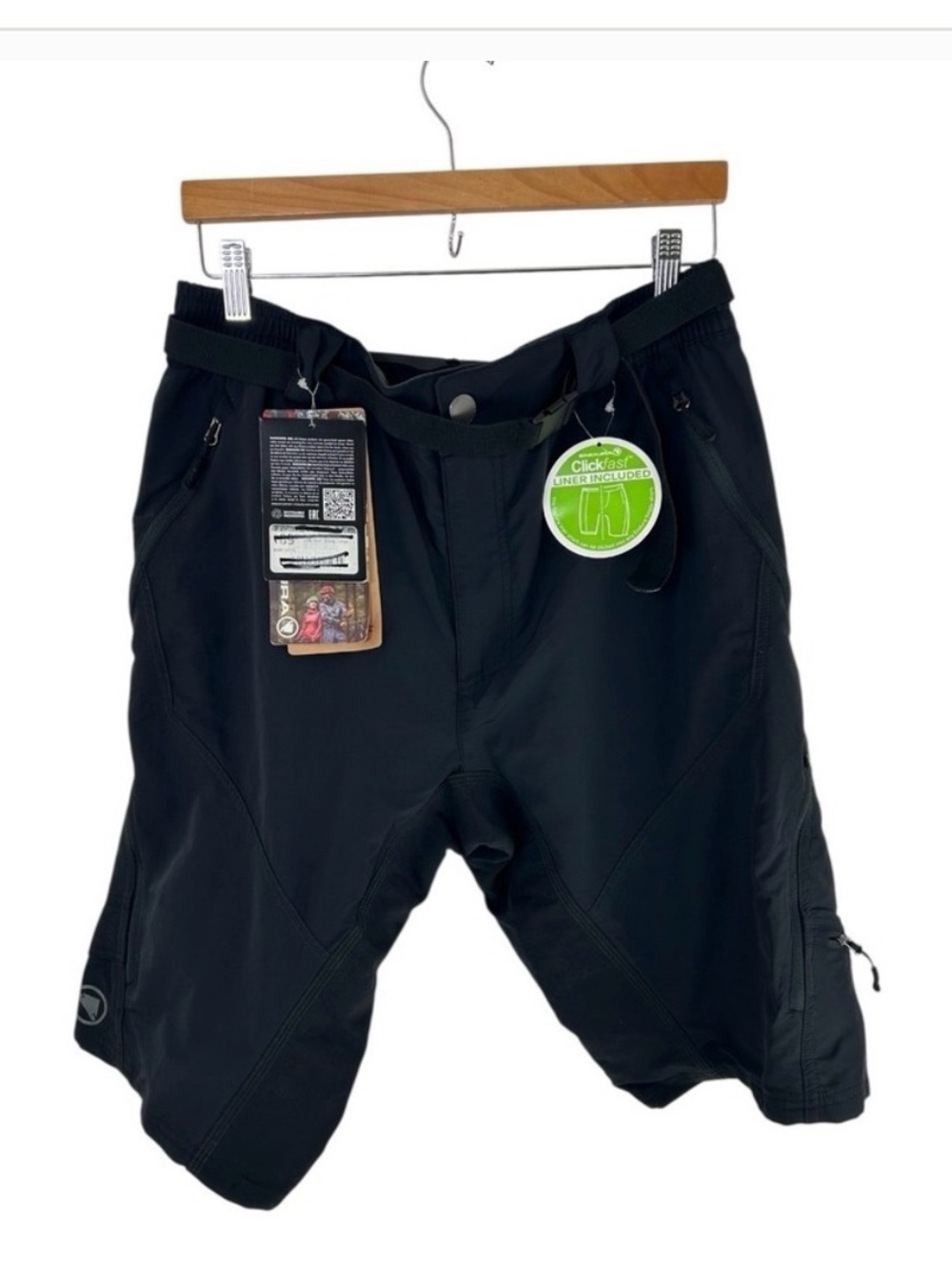 Endura Hummvee Bikers shorts snap in liner Mountain Bike Short NEW with tags